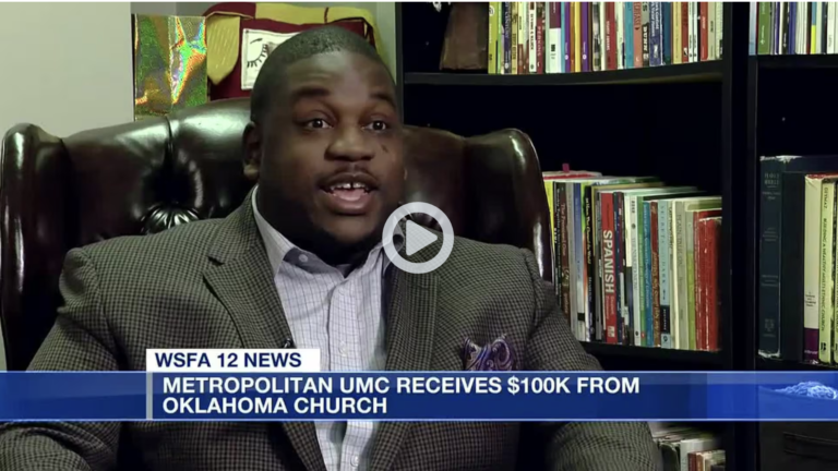 Montgomery church gets $100K from Oklahoma church