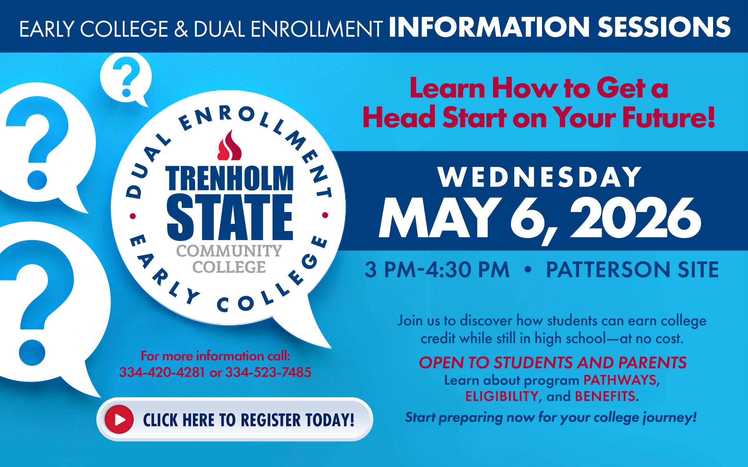 Dual Early Info Session